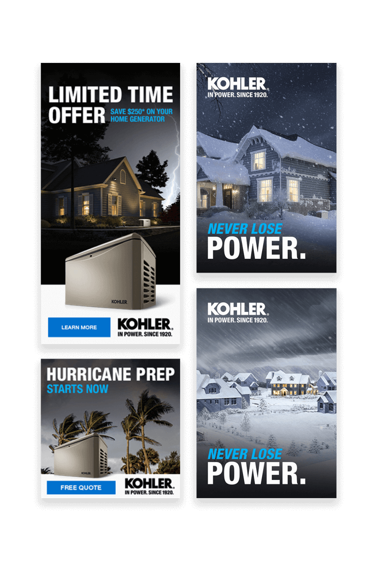 Kohler Power Digital Strategy Case Study examples