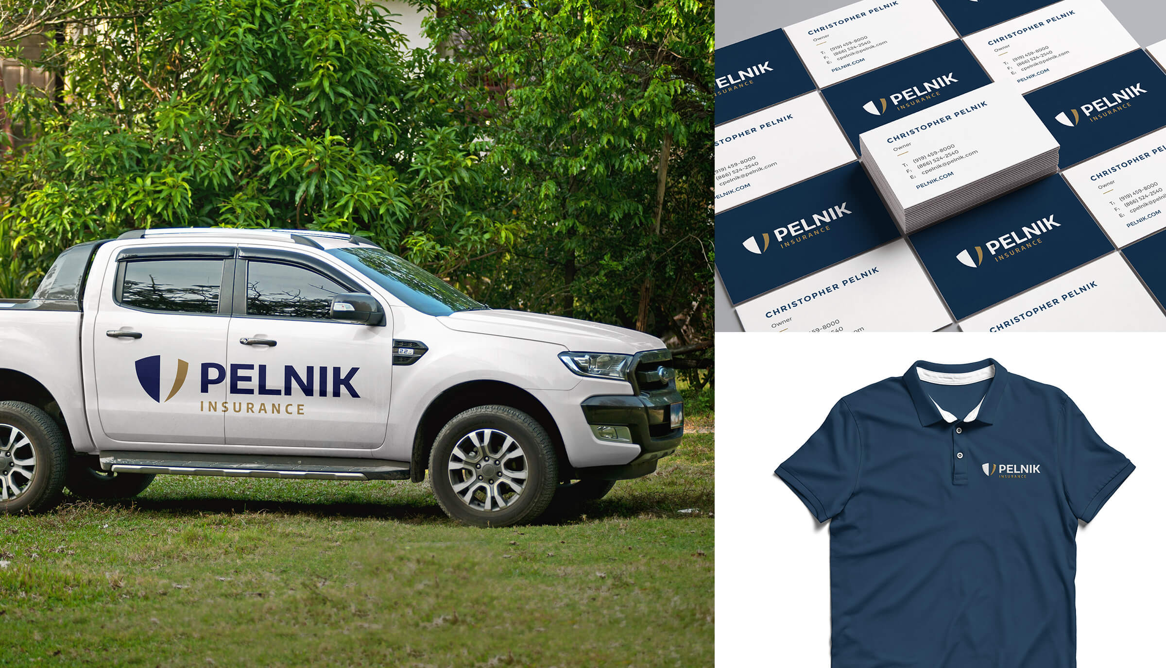 Mockups for Pelnik brand